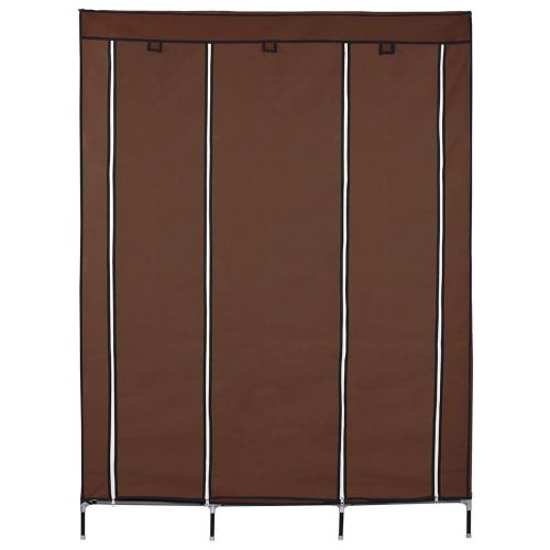Складаний тканинний шафа для одягу Storage Wardrobe 88130 на 3 секції 130х45х175 см потрійний каркасний для речей