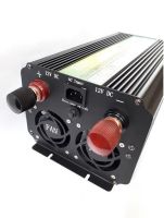 Автомобільний перетворювач напруги Wimpex 12V-220V 7200w інвертор C Led дисплеєм і зарядним від мережі 220