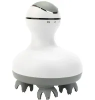 Бездротовий водонепроникний масажер Smart Scalp Massager ST-701 для голови, шиї і плечей акумуляторний масажер для кішок і собак Verte-X 3D Білий