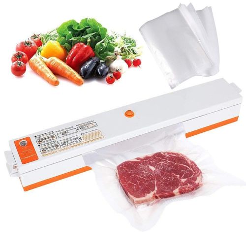 Вакуумний пакувальник пакетів Protech Freshpack Pro HQ-1 Вакууматор, прилад для пакування їжі, продуктів RS-6