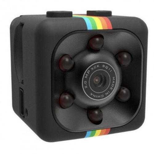 Кольорова міні камера відео спостереження Apleok Mini SQ11 1080p мініатюрна з підсвічуванням для відеоспостереження шпигун