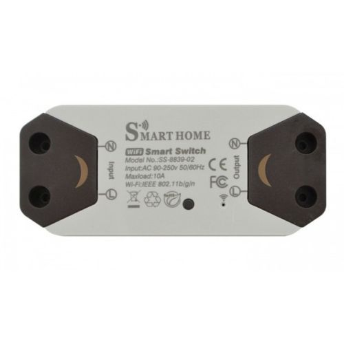 Бездротовий WiFi вимикач Smart Breaker Home SS-8839-02 розумне wi-fi релле 220V 10A / 2200W
