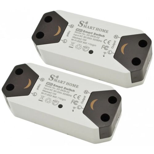 Бездротовий WiFi вимикач Smart Breaker Home SS-8839-02 розумне wi-fi релле 220V 10A / 2200W
