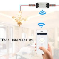 Бездротовий WiFi вимикач Smart Breaker Home SS-8839-02 розумне wi-fi релле 220V 10A / 2200W