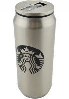 Металлическая термокружка Starbucks 450мл Старбакс PTKL-360 банка с трубочкой