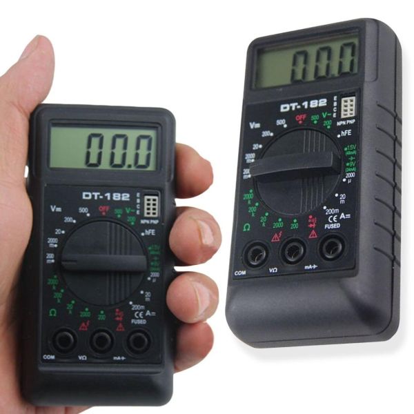 Цифровий мультиметр Digital DT-182 тестер звуковий мультиметр