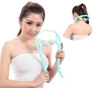 Ручний роликовий масажер для шиї Hexiang Neck Massager для зняття втоми і напруги