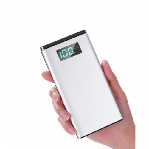Внешний портативный аккумулятор Power Bank Joyroom D-M190 10000 mAh 2.1A Black c LCD дисплеем, повербанк, портативное зарядное