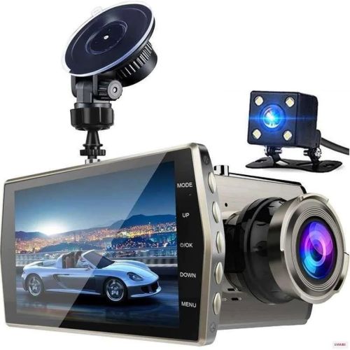 Автомобильный видеорегистратор Airvideo SD450 Full HD с камерой заднего вида с функцией ночной съемки