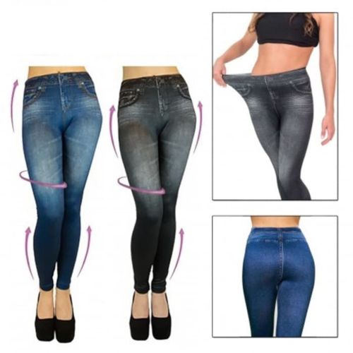 Женские корректирующие брюки джинсы Джеггинсы Slim'n Lift Caresse jeans для любого типа фигуры