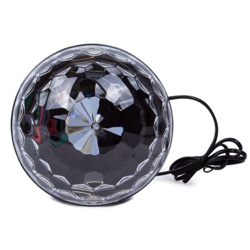 Світломузика диско куля C Bluetooth Magic Ball Music XXB 01 / M6 обертовий MP3 плеєр з пультом