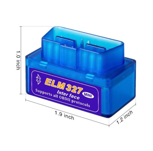 Автомобільний міні діагностичний сканер ELM327 OBD2 Bluetooth для діагностики авто