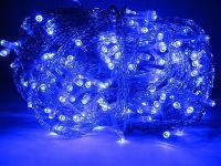 Внутренняя гирлянда Нить Синяя 7 м 100 диодов 2487 светодиодная гирлянда Xmas LED 100 B-1 7м