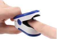 Бездротовий пульсоксиметр, пульсометр на палець Pulse Oximeter iHealth SP07 кольоровий TFT екран цифровий