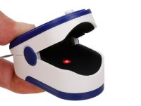 Бездротовий пульсоксиметр, пульсометр на палець Pulse Oximeter iHealth SP07 кольоровий TFT екран цифровий