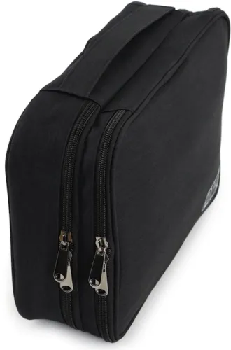 Дорожня сумка органайзер Travel Digital Bag для зберігання кабелів, зарядок повербанка, багатофункціональний бокс для цифрових аксесуарів Чорний