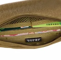 Спортивна сумка на пояс Protector Plus Y113 з вишивкою для заняття спортом, Бананка через плече з виходом для навушників для бігу і тренувань