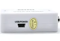 Конвертер перехідник VGA на HDMI Активний адаптер зі звуком і зовнішнім живленням VGA-HDMI аудіо вхід 3.5 mm Converter Mini 1080P