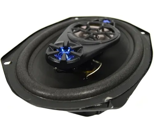 Автомобільні колонки акустика Boschmann Bm Audio WJ1-S99V4 500W в авто 2 шт, овальні 4-х смугові динаміки Бошман в машину, Автоакустика чорні