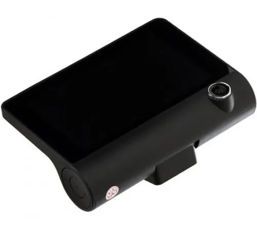 Автомобільний відеореєстратор DVR T655 HDR LCD 4 " Full Hd 3 камери, авторегістратор з камерою заднього виду з автономним живленням і датчиком удару