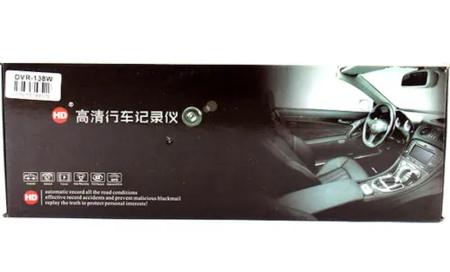 Автомобильный видеорегистратор зеркало LCD Full HD DVR-138W 4.3" дюйма с камерой заднего вида, Авторегистратор на 2 камеры угол обзора 170 градусов
