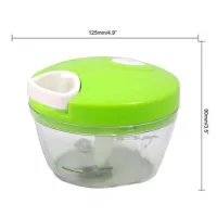 Ручний багатофункціональний міні подрібнювач Easy Spin Cutter New, механічний кухонний чоппер для подрібнення продуктів, овочів, фруктів і часнику