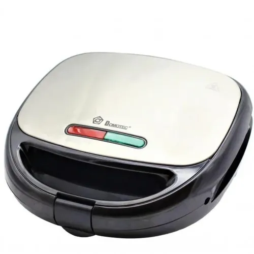 Електрична сендвичница бутербродниця мультипекарь 6 в 1 Domotec MS - 7706 1000W зі знімними формами гриль, вафельниця, Горішниця 1000 Вт Електрогриль