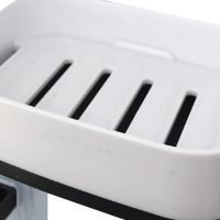 Настінна обертається мильниця Rotary Drawer Type Soap Box Полиця-мильниця на 3 яруси, полиця для мила, тримач органайзер у ванну кімнату Soar