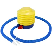 Надувна дитяча ванна для купання Intime Baby Bath Tub JS033 протиковзка ванночка з подушкою, зливом і ножним насосом для малюків AND1440