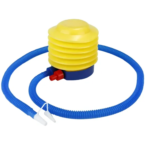 Надувна дитяча ванна для купання Intime Baby Bath Tub JS033 протиковзка ванночка з подушкою, зливом і ножним насосом для малюків AND1440