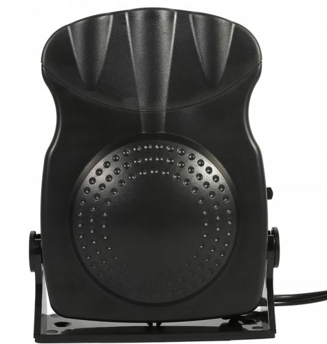 Автомобільний керамічний обігрівач салону від прикурювача Auto Heater HJ-704 Ceramic Fan 12 volt DC 150W автодуйка Тепловентилятор 150Вт Чорний