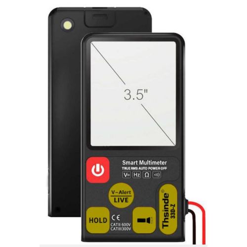 Смарт мультиметр цифровий Thsinde 33D-Z тестер smart multimeter з безконтактним пошуком проводки