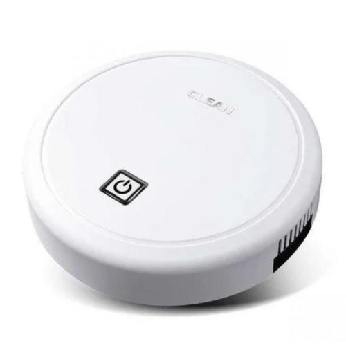 Робот пилосос Clean ES23 White, Автоматичний розумний пилосос на акумуляторі білий
