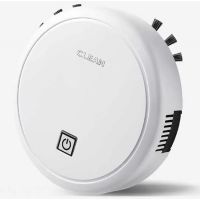 Робот пилосос Clean ES23 White, Автоматичний розумний пилосос на акумуляторі білий