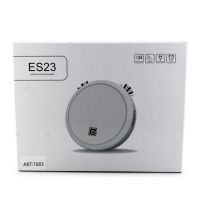 Робот пилосос Clean ES23 White, Автоматичний розумний пилосос на акумуляторі білий