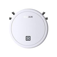 Робот пилосос Clean ES23 White, Автоматичний розумний пилосос на акумуляторі білий