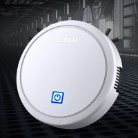 Робот пилосос Clean ES23 White, Автоматичний розумний пилосос на акумуляторі білий