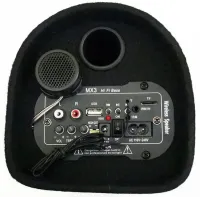 Автомобільний Активний Bluetooth сабвуфер бочка ZPX ZX-8SUB 800W 8 " дюймів з вбудованим підсилювачем і пультом, Автомобільна колонка саб в машину