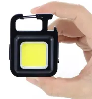 Кишеньковий ліхтарик брелок Bailong SH-J031-SWS COB 240 LED з магнітом і карабіном, акумуляторний водонепроникний міні ліхтар на ключі з відкривачкою