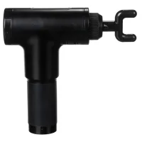 Мышечный массажер пистолет Fascial Gun FH-320 Black для тела, портативный ручной ударный массажер-пистолет KH-320 YX-908 Черный 