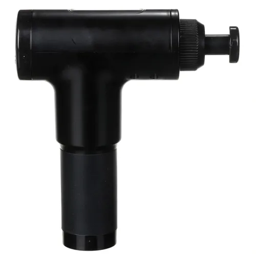 Мышечный массажер пистолет Fascial Gun FH-320 Black для тела, портативный ручной ударный массажер-пистолет KH-320 YX-908 Черный 