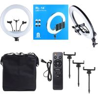 Кільцева LED лампа Ring Fill Light RL-14 36w з пультом і сумкою 36см 14" без штатива Професійна студійна Світлодіодна, m-36 36 см