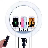 Кільцева LED лампа Ring Fill Light RL - 18 55W з пультом і сумкою 46 см 18 " без штатива Професійна студійна Світлодіодна, m-45 45 см