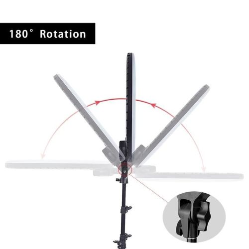 Кольорова кільцева LED лампа Soft Ring Light RGB MJ18 45 см 18 " студійна Світлодіодна різнобарвна лампа для блогера MJ45, MJ-450