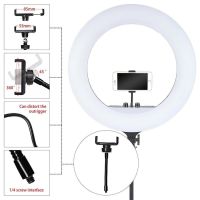 Кільцева LED лампа Ring Fill Light RL - 18 55W з пультом і сумкою 46 см 18 " без штатива Професійна студійна Світлодіодна, m-45 45 см