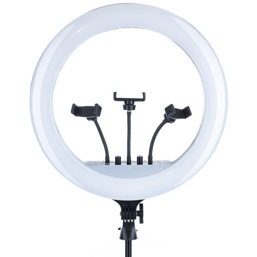 Кільцева LED лампа Ring Fill Light RL - 18 55W з пультом і сумкою 46 см 18 " без штатива Професійна студійна Світлодіодна, m-45 45 см