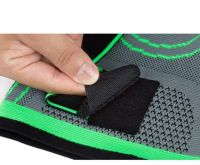 Еластичний бандаж колінного суглоба Knee Support WN - 26 Фіксатор коліна, наколінник компресійний для захисту суглобів Supretto рухайся легко
