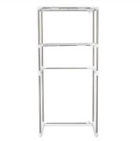 Стійка над унітазом Storage Rack SR - 150 етажерка у ванну підлоговий стелаж, Полиця органайзер для зберігання, Полиця-стелаж 150х55х25 см