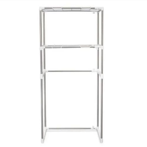Стійка над унітазом Storage Rack SR - 150 етажерка у ванну підлоговий стелаж, Полиця органайзер для зберігання, Полиця-стелаж 150х55х25 см