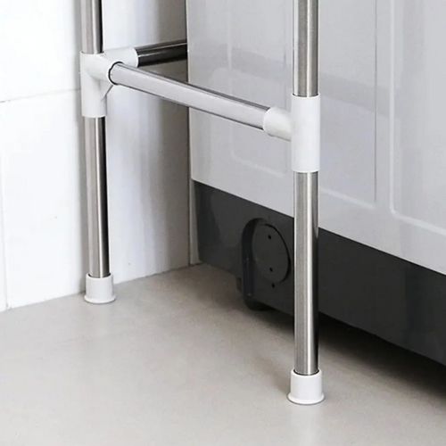 Стійка над унітазом Storage Rack SR - 150 етажерка у ванну підлоговий стелаж, Полиця органайзер для зберігання, Полиця-стелаж 150х55х25 см